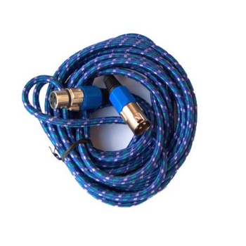 Cablu microfon XLR mama-tata 3m Cablu microfon XLR mama-tata 3m