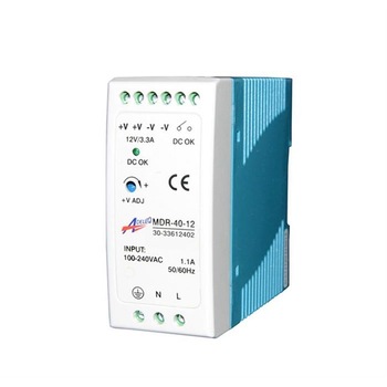 Transformator pe sina pentru LED 12 VDC 40W Transformator pe sina pentru LED 12 VDC 40W