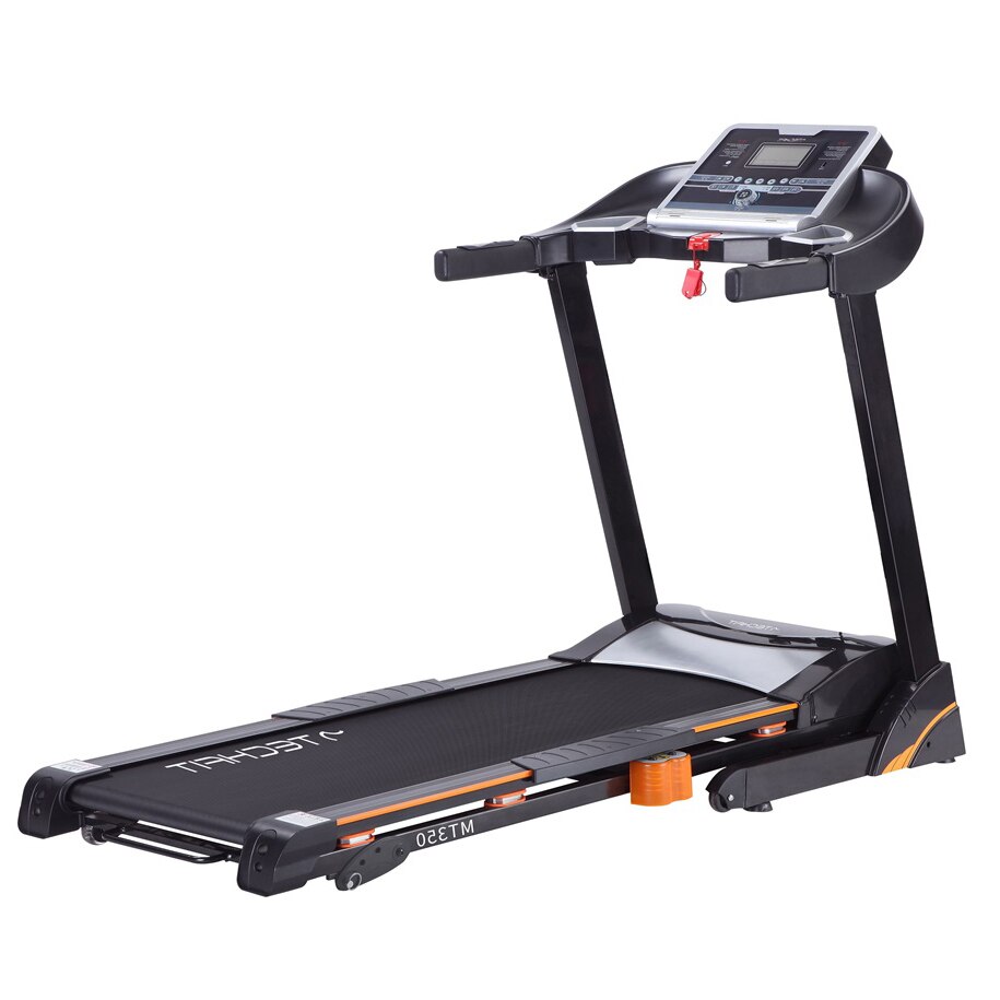 Banda alergare TECHFIT MT350, motor 2CP, viteza 0.8-16 km/h, Bluetooth+App, inclinare manuala, greutate maxima utilizator 120kg