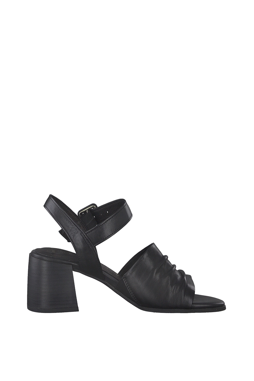Marco Tozzi, Sandale de piele cu toc masiv