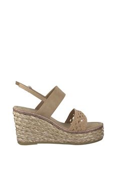 Marco Tozzi, Sandale tip espadrile wedge Marco Tozzi, Sandale tip espadrile wedge