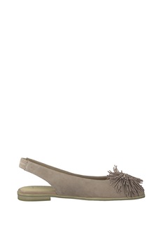 Marco Tozzi, Pantofi slingback de piele Marco Tozzi, Pantofi slingback de piele