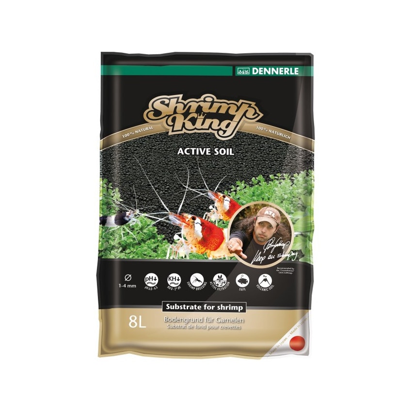 Substrat activ pentru creveti Dennerle Shrimp King 8l