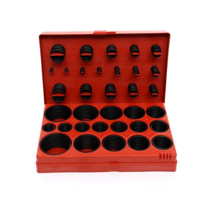 Set 419 garnituri, Kraft&Dele, O-ringuri, 34 dimensiuni