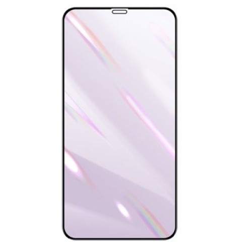 Folie Sticla Baseus Full Screen 3D Protector Film 0,25 Mm Cu Anti-Blue Light Filter Pentru IPhone 11 Pro / IPhone XS / IPhone X, Culoare Negru
