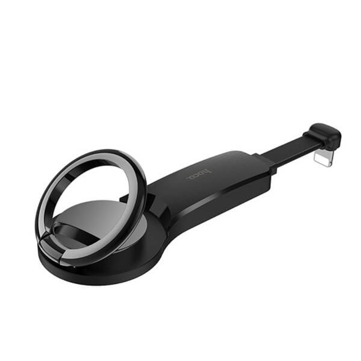 Адаптер Hoco Lightning & 3.5 mm Adapter LS22, за устройства с Lightning порт, черен
