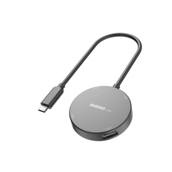 Hub Dudao 4 In 1, 1x Usb 3.2 Gen 1 / 3 X Usb 2.0 -negru - Mufa Conectare Type-c Hub Dudao 4 In 1, 1x Usb 3.2 Gen 1 / 3 X Usb 2.0 -negru - Mufa Conectare Type-c