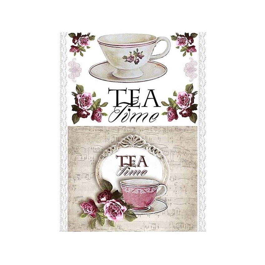 Hartie orez pentru decupaj 25-30 g/m2 A4 - tea time