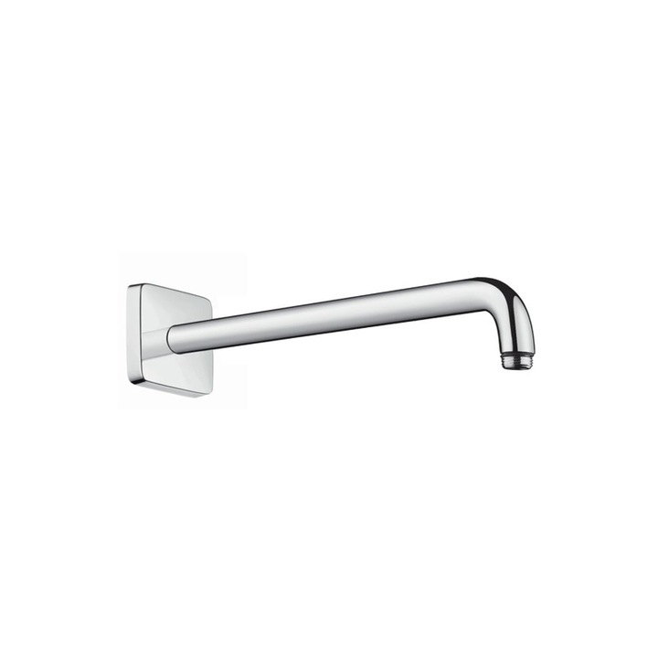 Brat de dus Hansgrohe, Ecostat, montaj pe perete, 38.9 cm, Crom