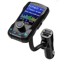 modulator fm auto loosafe fm39q display color 18 inch microsd dual quickcharge 30 aux in handsfree voltaj baterie negru imagen 37_0_
0