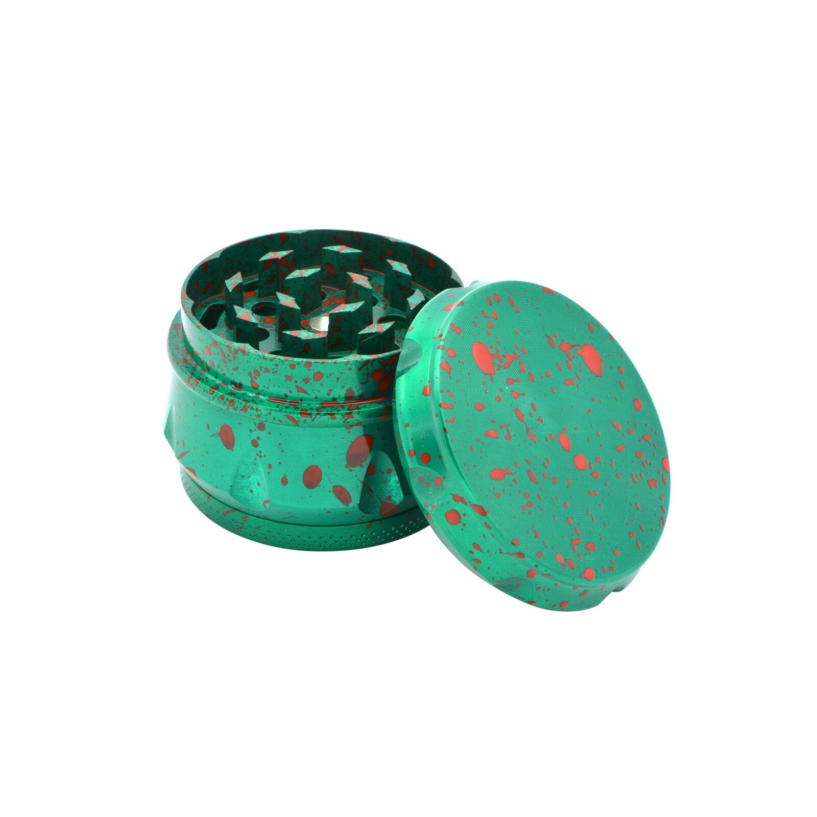 Grinder metal Jar Specks, Toro, 50 mm, Verde