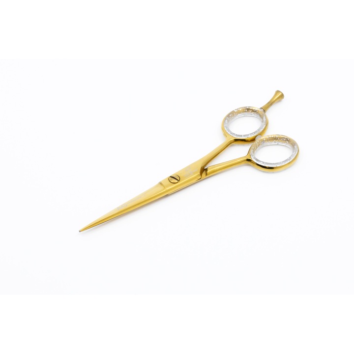 Foarfeca pentru tuns, Amy Group, 5 inch, Auriu