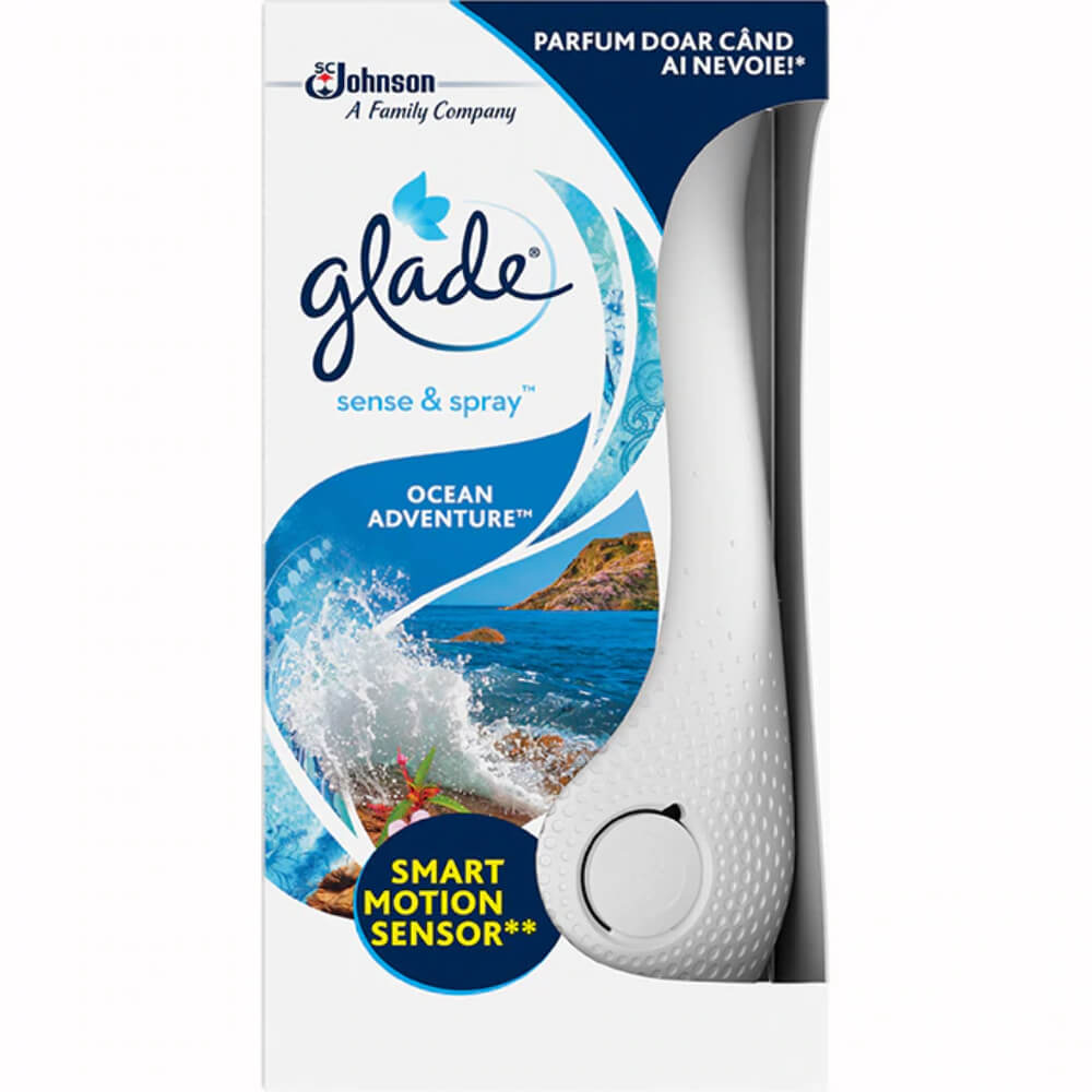 Set Aparat si Odorizant GLADE Ocean Adventure, 18 ml