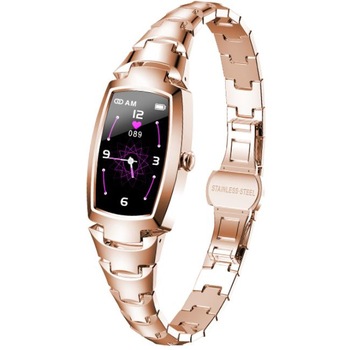 Ceas SmartWatch femei H8 pro, auriu, Monitorizare ritm cardiac, Monitorizare Somn si , Monitoraze oxigen in sangen, SpO2, Tensiune arteriala, Full touch screen, Notificari Apeluri/Fb/Sms Ceas SmartWatch femei H8 pro, auriu, Monitorizare ritm cardiac, Monitorizare Somn si , Monitoraze oxigen in sangen, SpO2, Tensiune arteriala, Full touch screen, Notificari Apeluri/Fb/Sms
