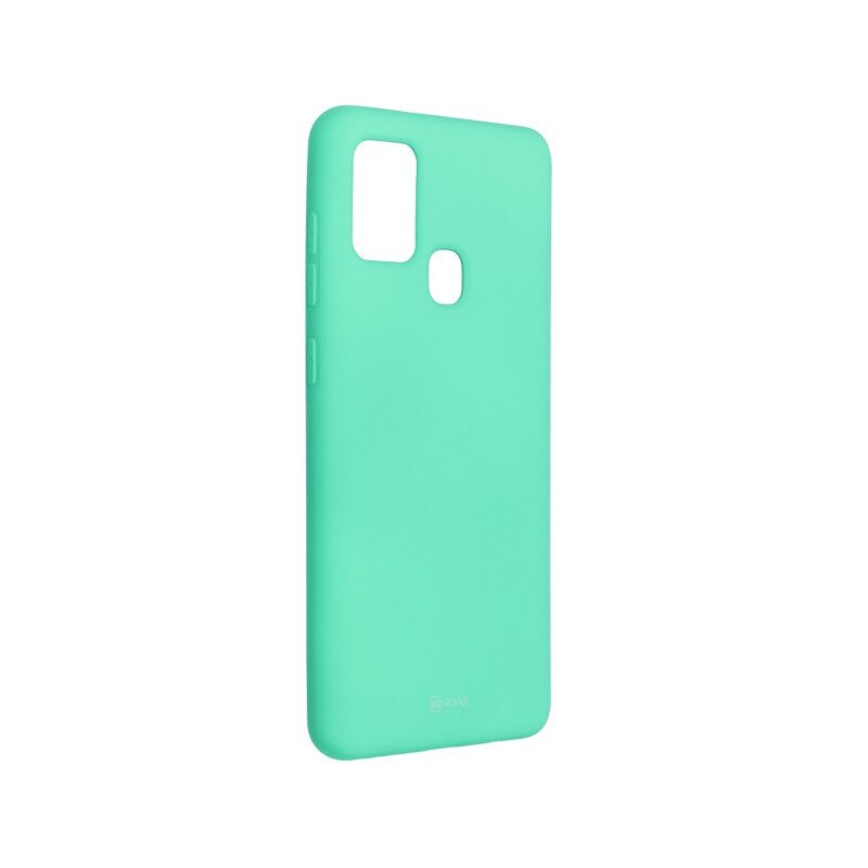 Husa Spate Silicon Roar Jelly Samsung Galaxy M21 - Verde Menta
