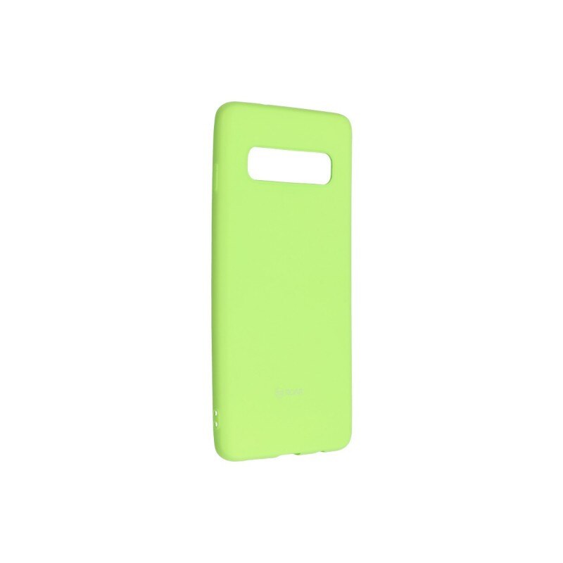 Husa Spate Silicon Roar Jelly Samsung Galaxy S10 - Verde Lime
