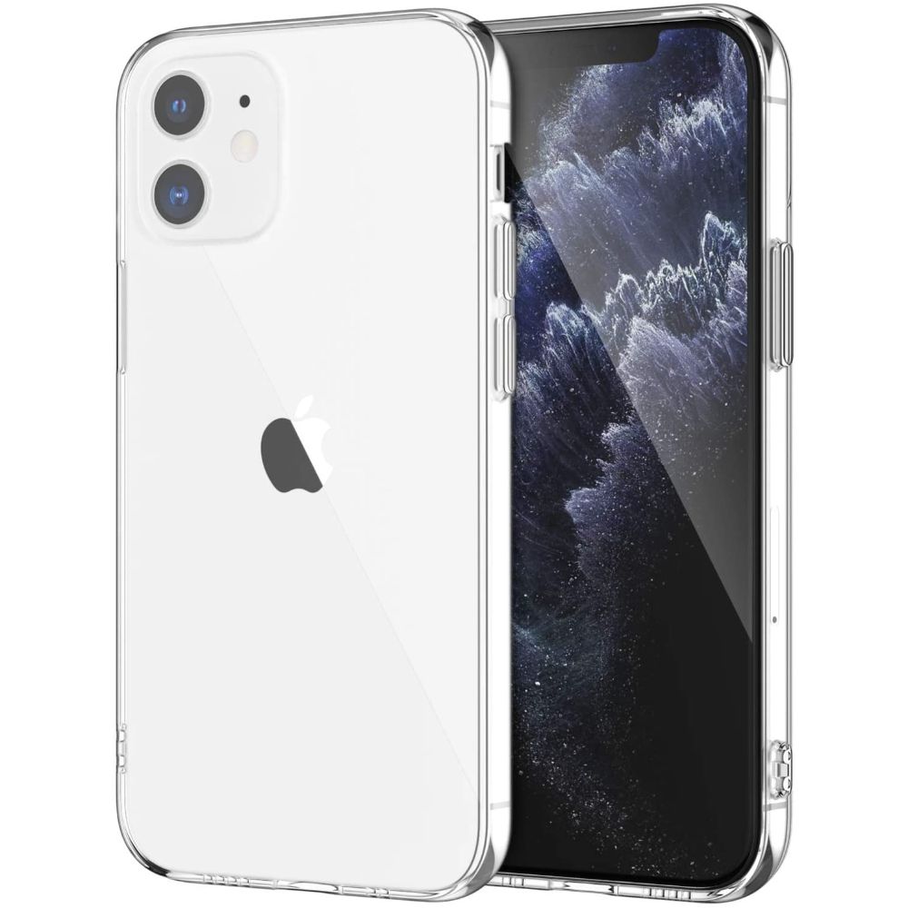 Husa Silicon Lemontti iPhone 12 Mini, Transparent