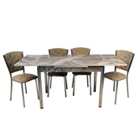 set masa extensibila 110 x 70 kudum cu 4 scaune efes sarp crem imagen 54_0_
0