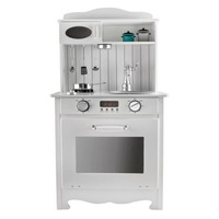 bucatarie interactiva din lemn pentru copii inaltime 93 cm chiuveta plita cuptor lampa led si accesorii incluse gri imagen 21_0_
0