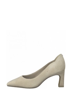 Tamaris, Pantofi din piele nabuc cu varf ascutit Tamaris, Pantofi din piele nabuc cu varf ascutit