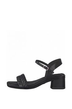Tamaris, Sandale de piele cu toc masiv Tamaris, Sandale de piele cu toc masiv