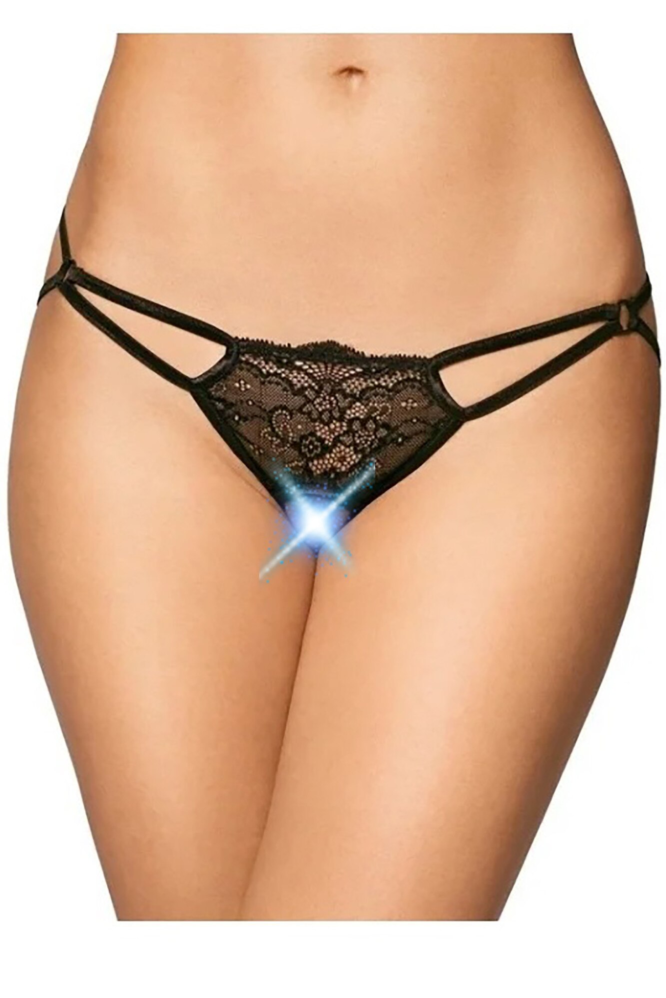 Chiloti Bikini 2474, Softline, Poliamida, Negru, S/L