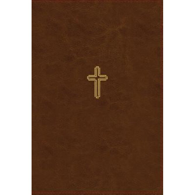 Nasb, Thinline Bible, Large Print, Leathersoft, Brown, Red Letter Edition, 1995 Text, Comfort Print,