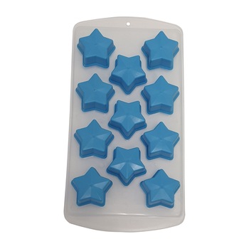 Forma stele pentru cuburi de gheata, silicon, 22x11x2,5cm Perfect Home Forma stele pentru cuburi de gheata, silicon, 22x11x2,5cm Perfect Home
