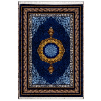 Covor EuCarpet 400405A1 Dimensiune 80x120 Albastru Covor EuCarpet 400405A1 Dimensiune 80x120 Albastru