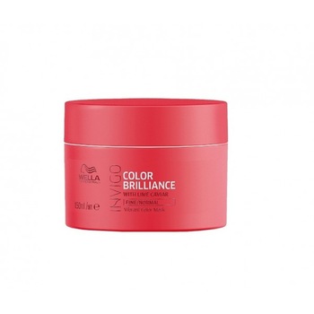 Masca tratament pentru par vopsit cu structura fina normala, Wella Color, 150ml Masca tratament pentru par vopsit cu structura fina normala, Wella Color, 150ml