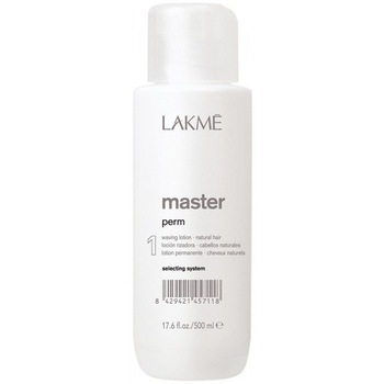 Masca permanent pentru par natural, Lakme Master Perm 1, 500ml Masca permanent pentru par natural, Lakme Master Perm 1, 500ml