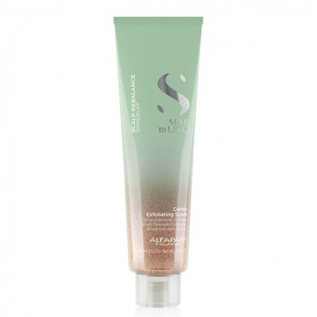 Tratament Scalp Scrub, delicat exfoliant, Alfaparf Semi Di Lino Rebalance, 150ml