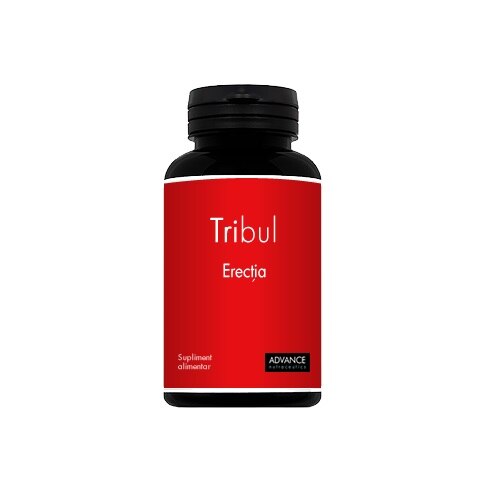 Supliment alimentar, Tribul, ADVANCE, entru un efect sinergic maxim, 60 capsule