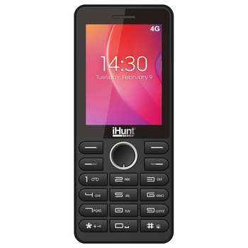 Telefon mobil iHunt i7 4G 2021, Dual SIM, 128MB, 64MB RAM, 4G, Black Telefon mobil iHunt i7 4G 2021, Dual SIM, 128MB, 64MB RAM, 4G, Black