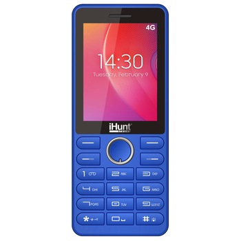 Telefon mobil iHunt i7 4G 2021, Dual SIM, 128MB, 64MB RAM, 4G, Blue Telefon mobil iHunt i7 4G 2021, Dual SIM, 128MB, 64MB RAM, 4G, Blue