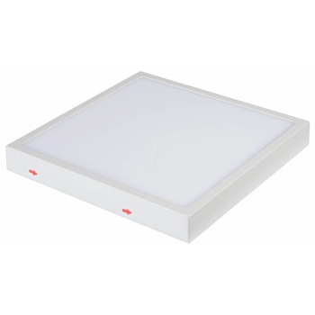 Panou LED Aplicat Premium , 19W , Patrat 6400K Panou LED Aplicat Premium , 19W , Patrat 6400K