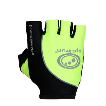 Manusi copii Rugby, Optimum Nitebrite Fingerlose, Negru/Verde neon, L Manusi copii Rugby, Optimum Nitebrite Fingerlose, Negru/Verde neon, L
