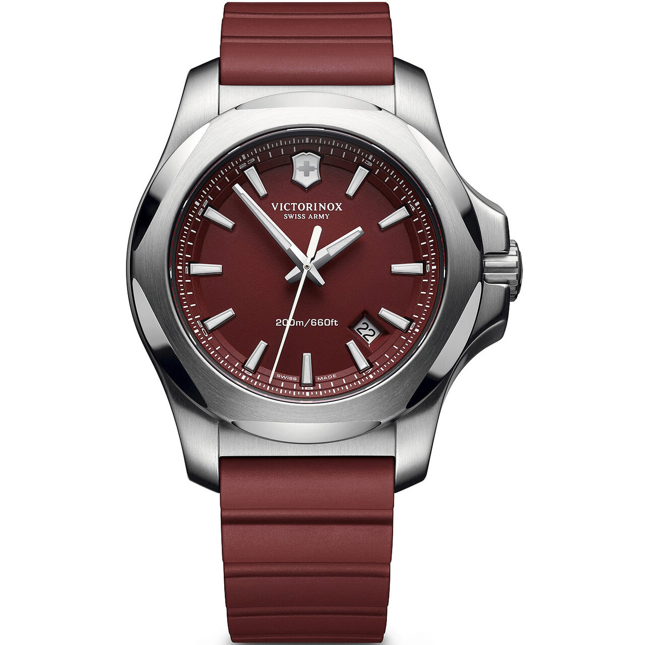 Ceas barbatesc Victorinox 241719.1, Quartz, 43mm, 20ATM, Argintiu