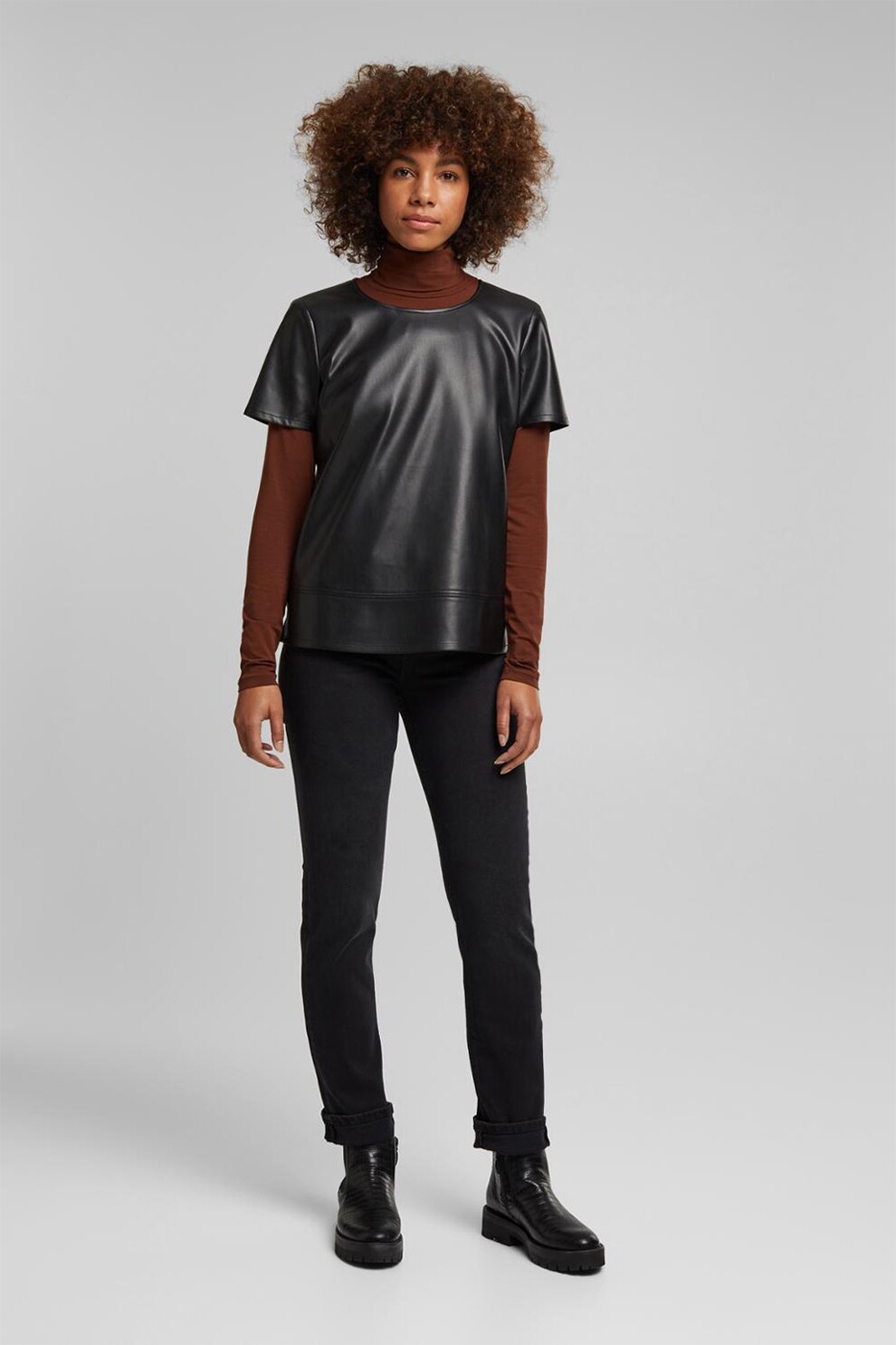 Esprit, Blugi slim fit, Negru, W25-L30