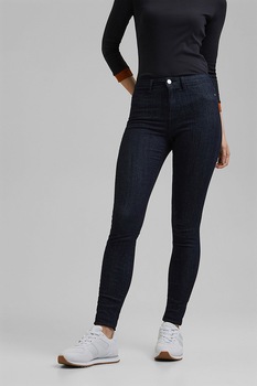 edc by esprit blugi din amestec de bumbac organic cu talie inalta bleumarin inchis imagen 24_0_
0