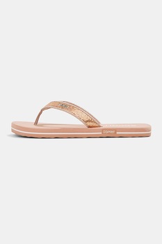 Esprit, Papuci flip-flop cu strasuri Esprit, Papuci flip-flop cu strasuri