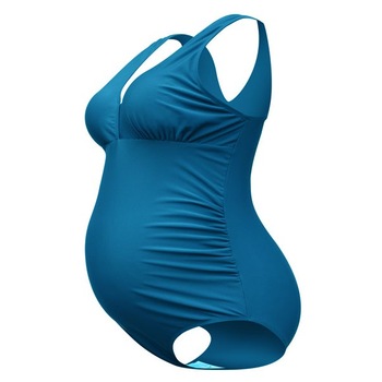 Costum de baie intreg gravide, Workl, albastru, S ( 36/38 ) Costum de baie intreg gravide, Workl, albastru, S ( 36/38 )