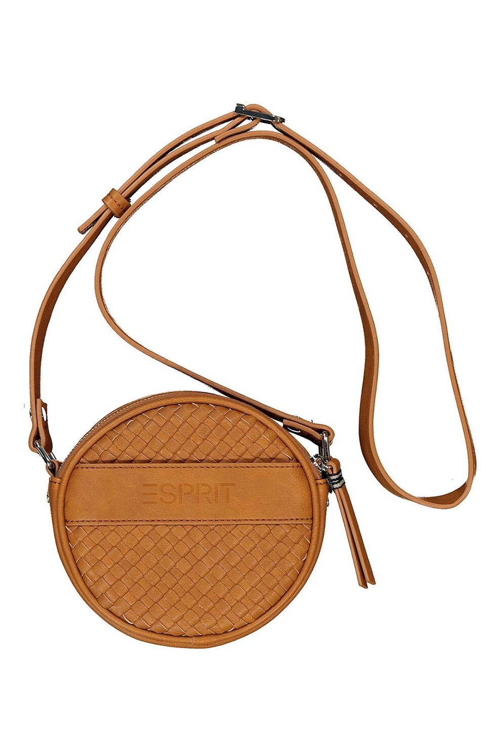 Esprit, Geanta crossbody de piele ecologica Minnesota, Scortisoara