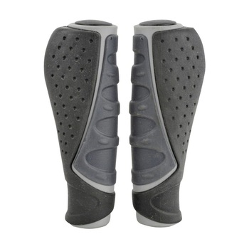 Set mansoane Trio ergonomic pentru bicicleta Trekking/ Touren, Fischer, 2 buc Set mansoane Trio ergonomic pentru bicicleta Trekking/ Touren, Fischer, 2 buc