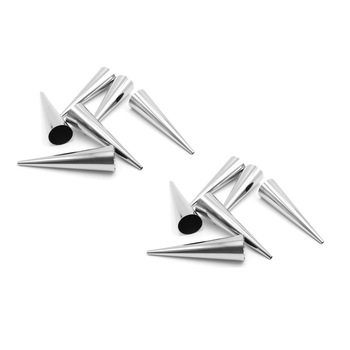 Set 12 forme conice pentru rulouri, 12 cm Set 12 forme conice pentru rulouri, 12 cm