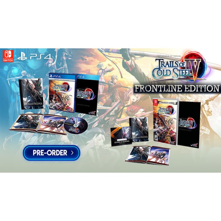 Игра Trails Of Cold Steel Iv Frontline Edition Nintendo Switch