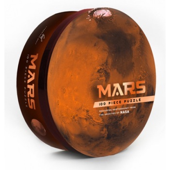 Mars: 100 Piece Puzzle: Featuring Photography from the Archives of NASA (Shaped Space Puzzle, Photography Puzzles, NASA Puzzle, Solar System P, Chronicle Books (Author) Mars: 100 Piece Puzzle: Featuring Photography from the Archives of NASA (Shaped Space Puzzle, Photography Puzzles, NASA Puzzle, Solar System P, Chronicle Books (Author)