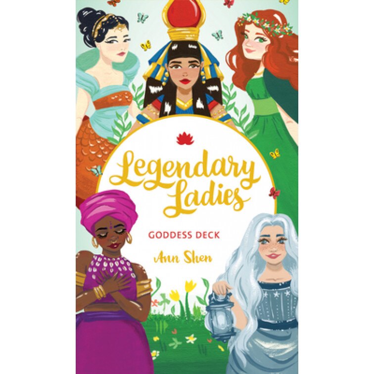 Legendary Ladies Goddess Deck: 58 Goddesses to Empower and Inspire You (Box of Female Deities to Discover Your Inner Goddess; Deck of Goddesses for S, Ann Shen (Author)