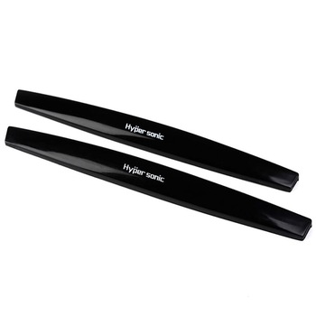 Set 2 protectii auto pentru usi Hypersonic, Adeziv 3M, 14x1,2 cm, Negru lucios Set 2 protectii auto pentru usi Hypersonic, Adeziv 3M, 14x1,2 cm, Negru lucios