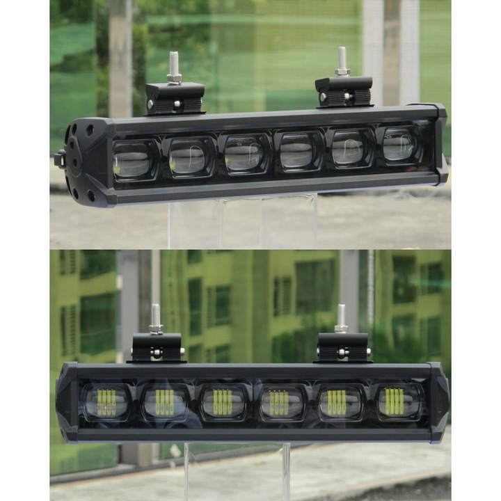 LED Bar Auto 240W 6D 12V-24V, 25920 Lumeni, 51"/132.2 cm